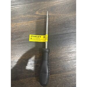 Stanley Slotted Screwdriver Plastic Handle Black 1/4" x 4" STHT60039